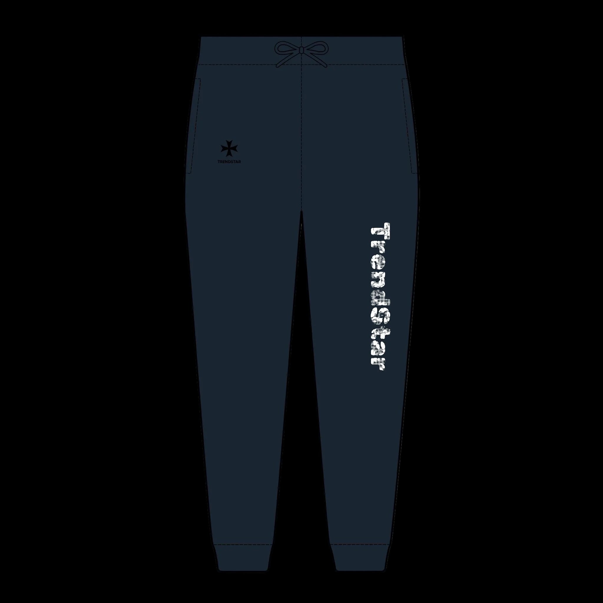 TrendStar Embroidered Fleece Joggers — Cozy Athletic Sweatpants with Side Logo