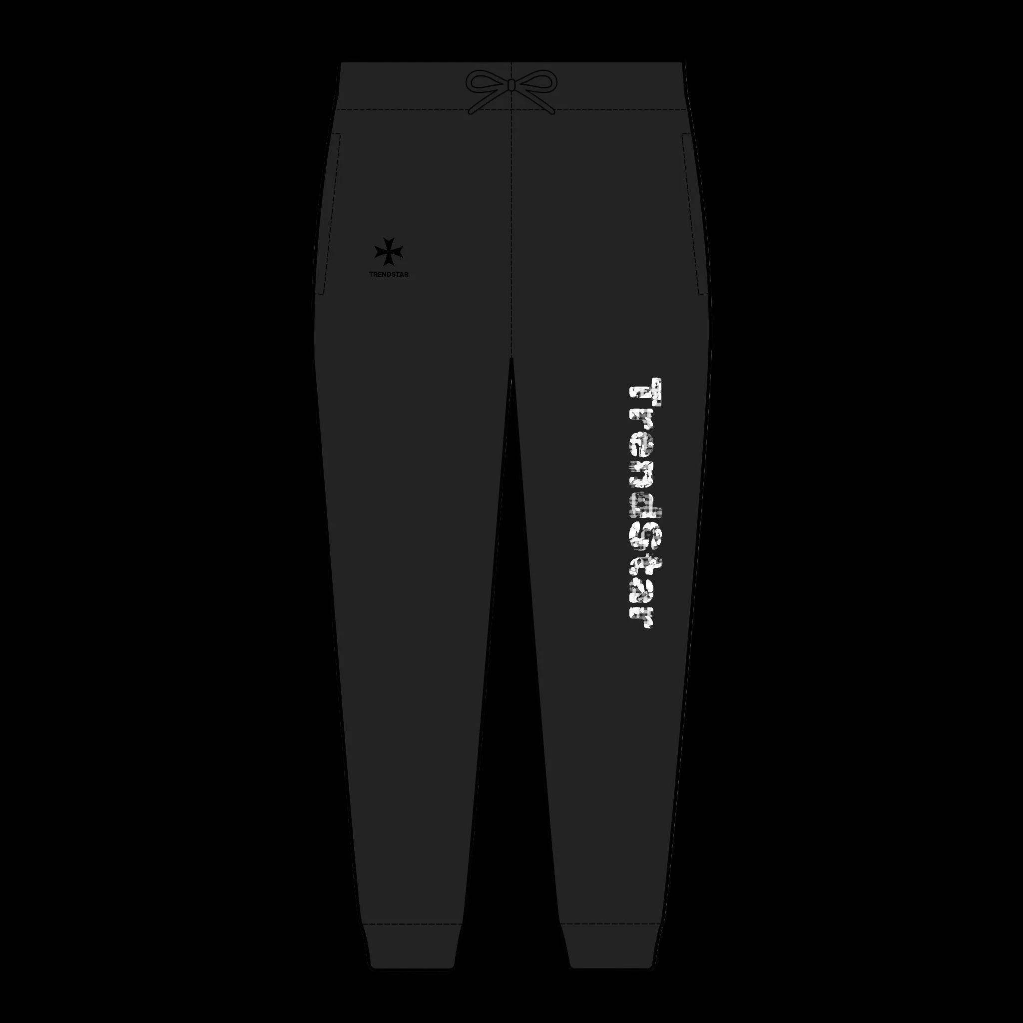 TrendStar Embroidered Fleece Joggers — Cozy Athletic Sweatpants with Side Logo