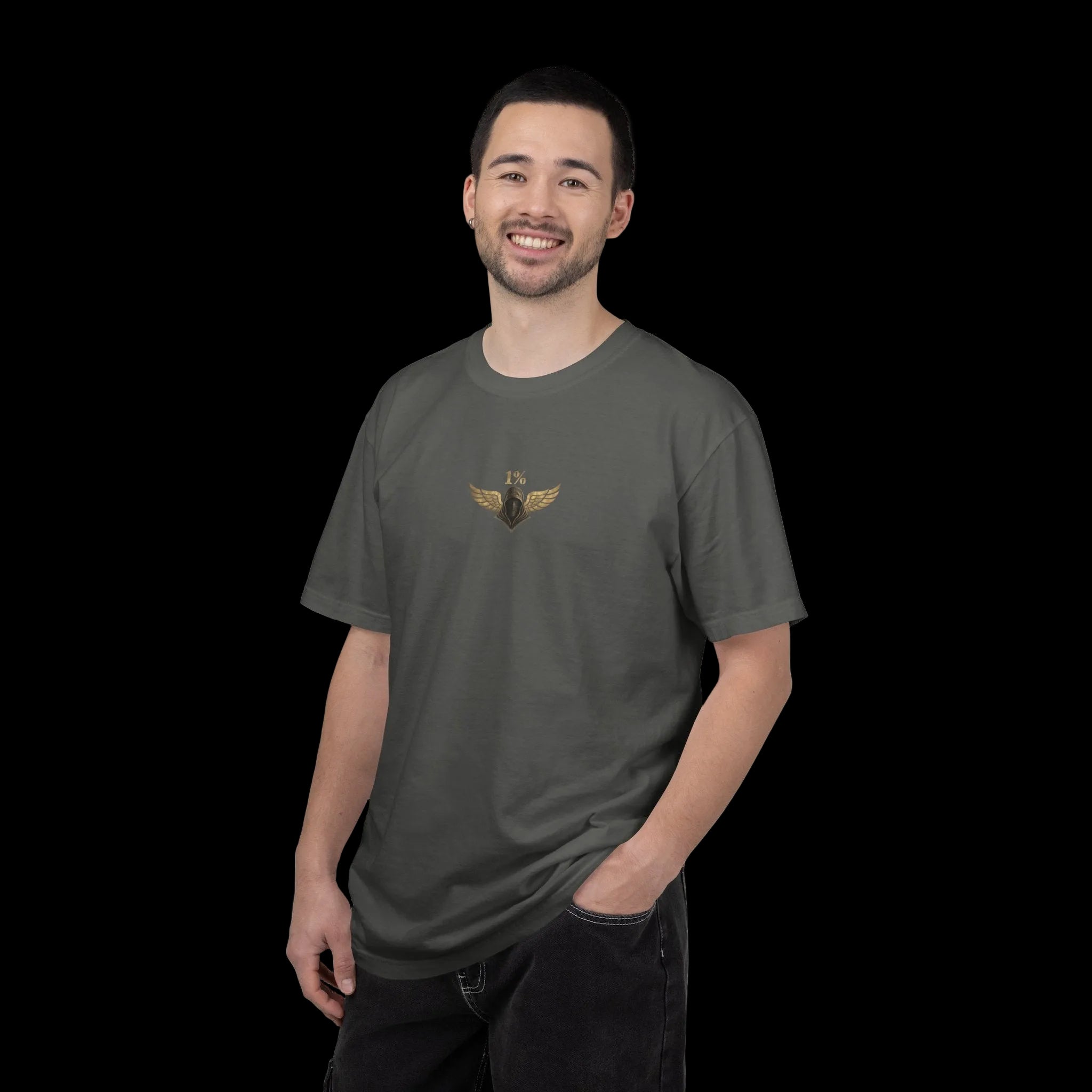 1% ONE PERCENT Oversized Streetwear T-Shirt | Premium Gym & Urban Tee | TRENDSTAR