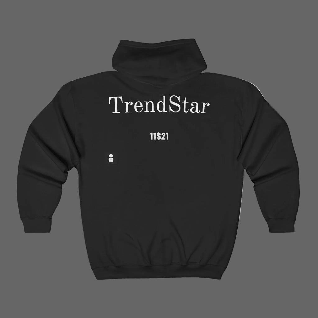 TrendStar Classic Graphic Full-Zip Hoodie