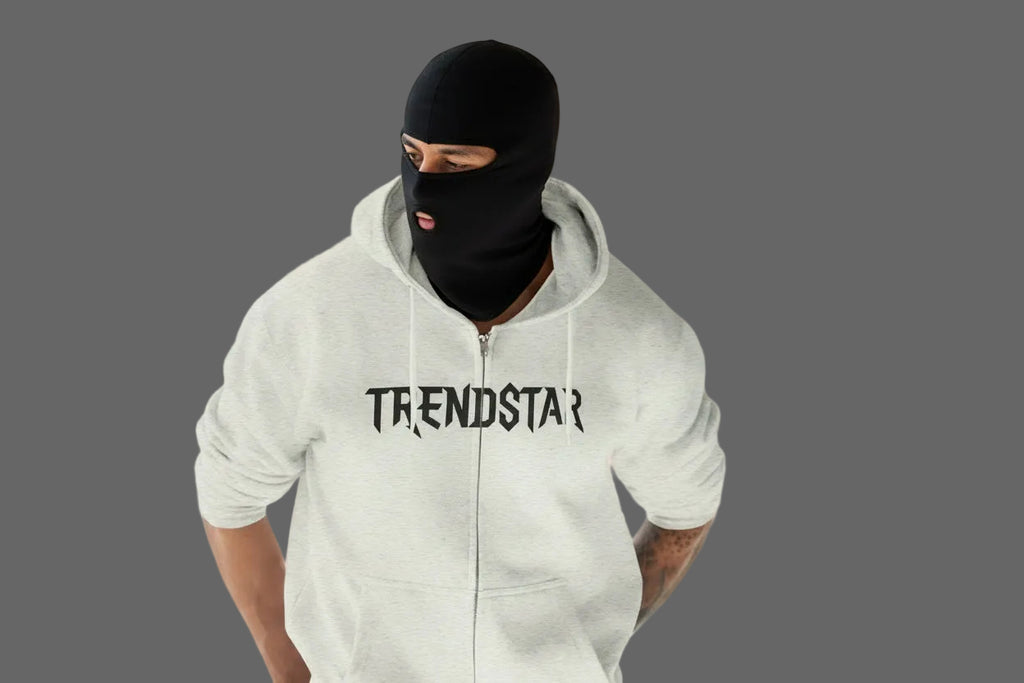 Skull Logo Zip Hoodie — Trendstar 1821 Streetwear