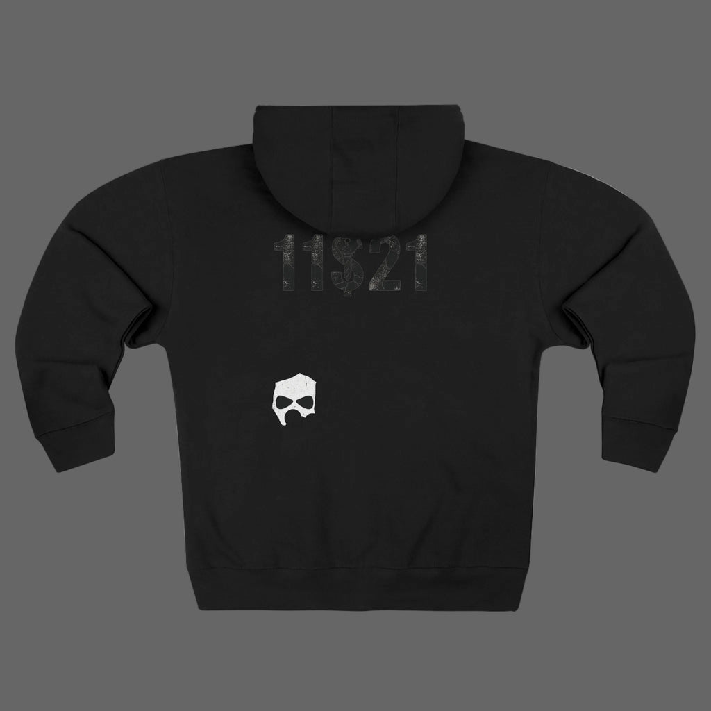 Skull Logo Zip Hoodie — Trendstar 1821 Streetwear