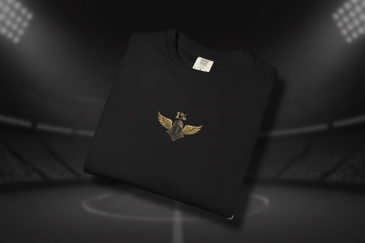 1% ONE PERCENT Oversized Streetwear T-Shirt | Premium Gym & Urban Tee | TRENDSTAR