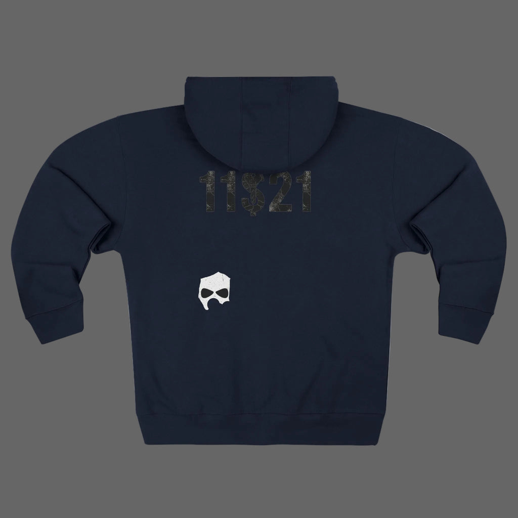 Skull Logo Zip Hoodie — Trendstar 1821 Streetwear