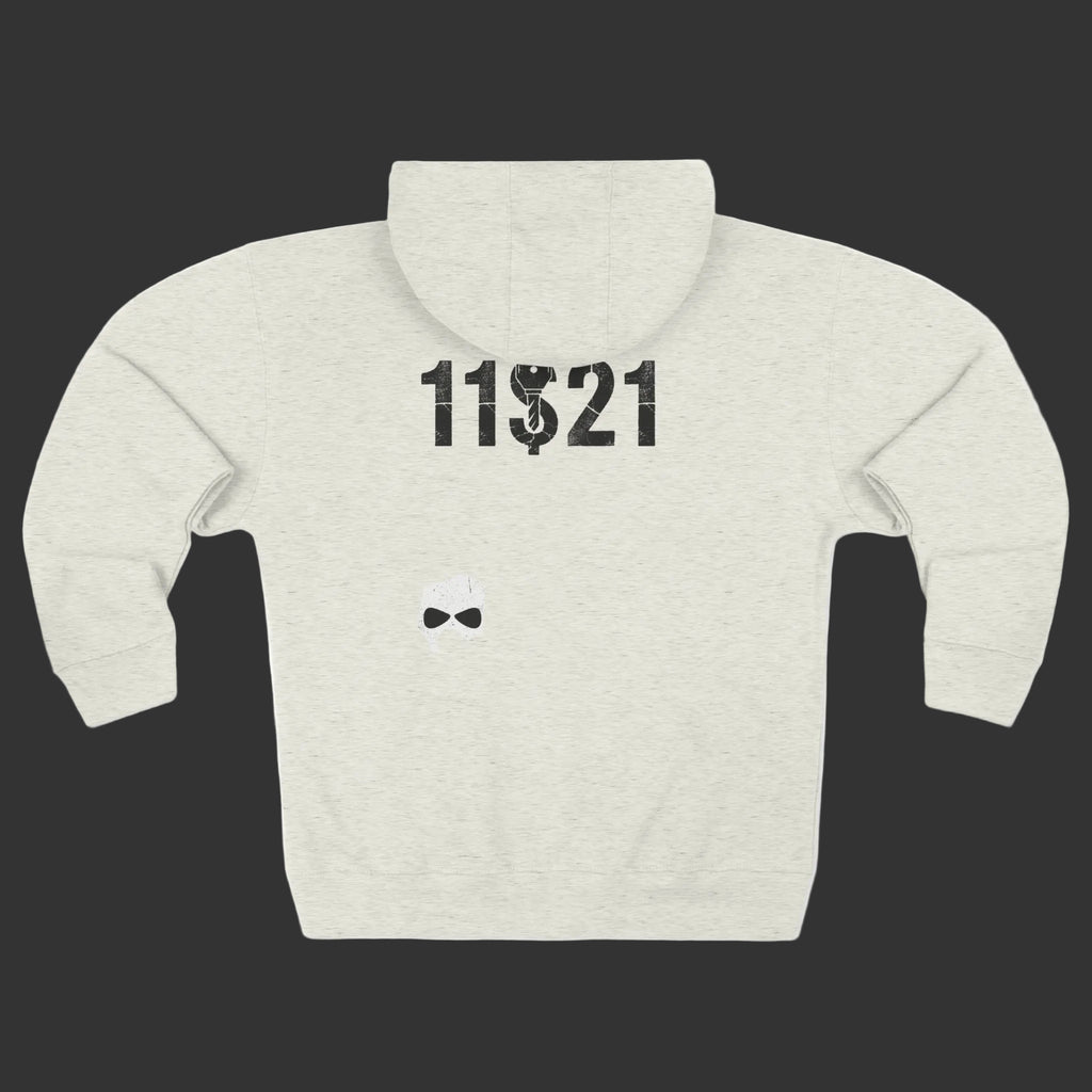 Skull Logo Zip Hoodie — Trendstar 1821 Streetwear