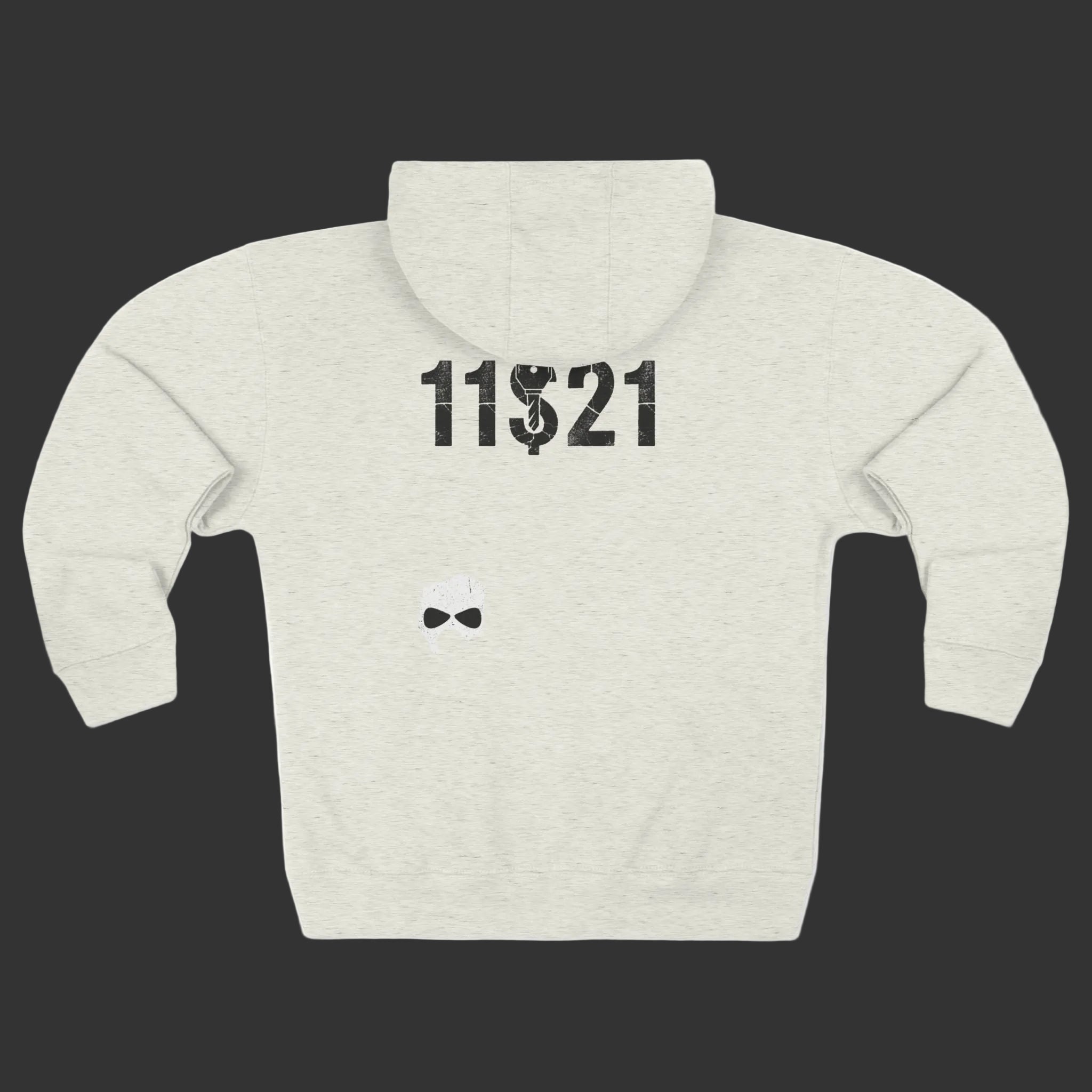 Skull Logo Zip Hoodie — Trendstar 1821 Streetwear