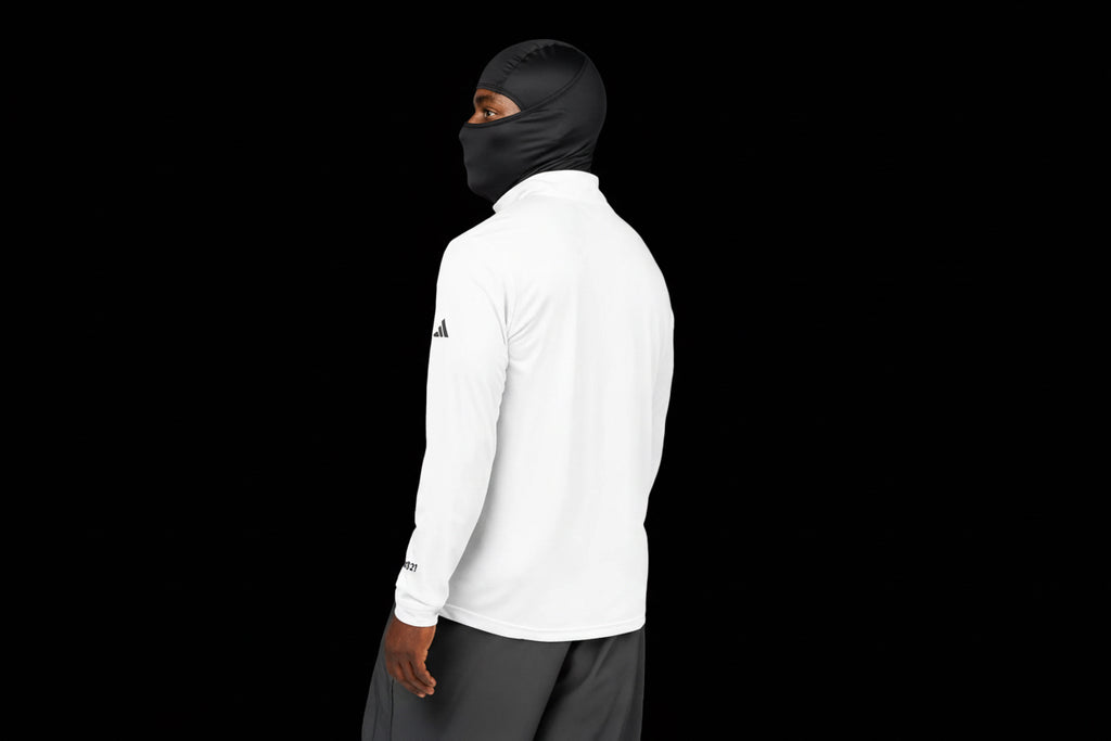 Embroidered adidas Quarter-Zip Pullover — Lightweight Performance Top