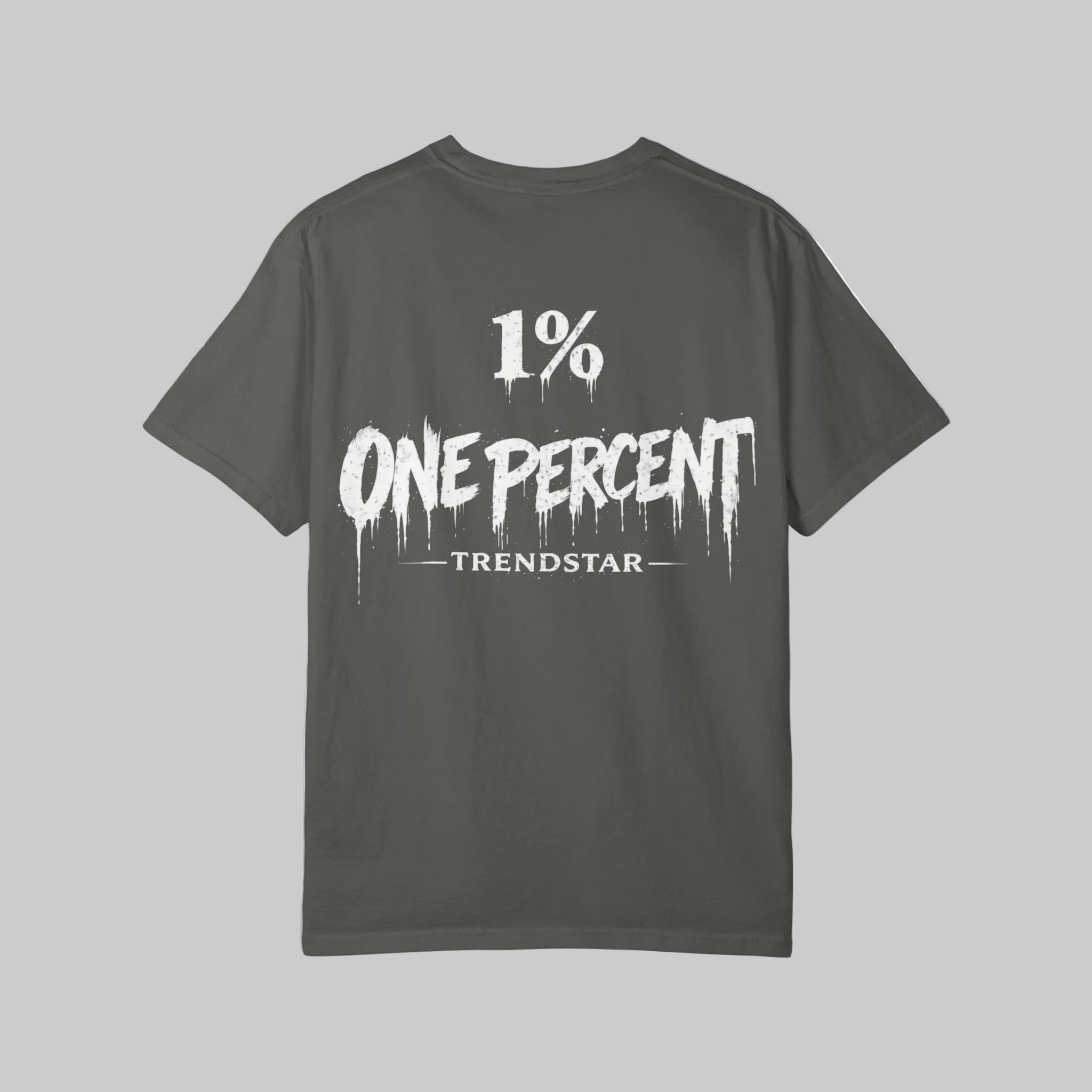 1% ONE PERCENT Oversized Streetwear T-Shirt | Premium Gym & Urban Tee | TRENDSTAR