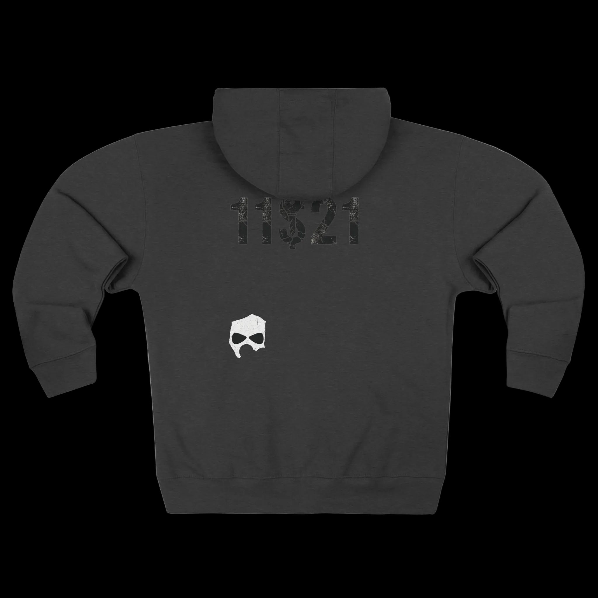 Skull Logo Zip Hoodie — Trendstar 1821 Streetwear