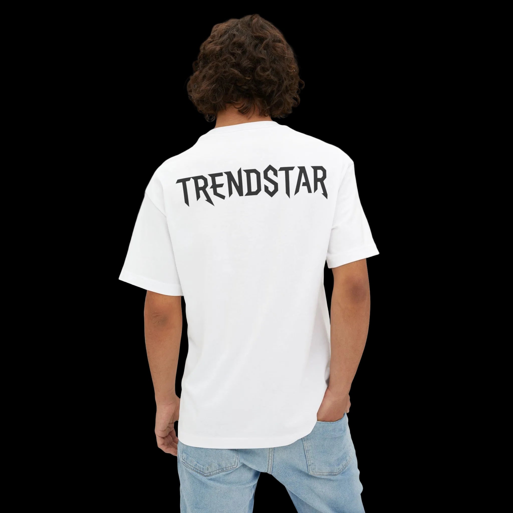 TrendStar Oversized Boxy Tee — Bold Back Graphic